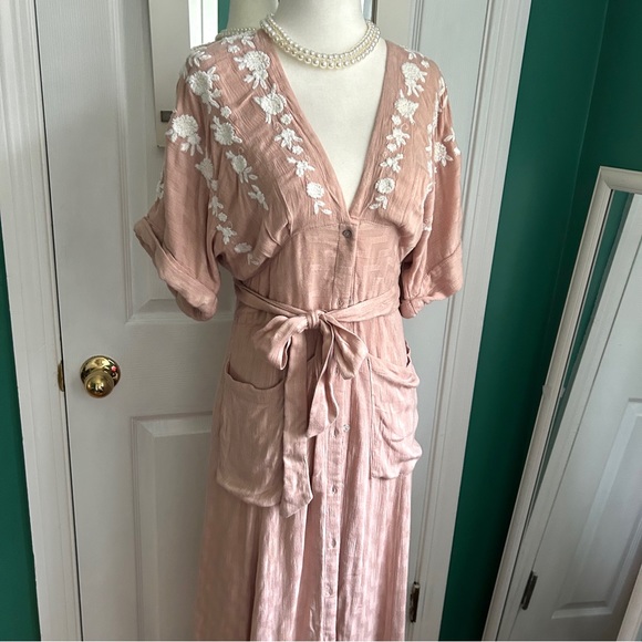 Free People Women’s Love to Love You Embroidered Dress X Small - Picture 7 of 16